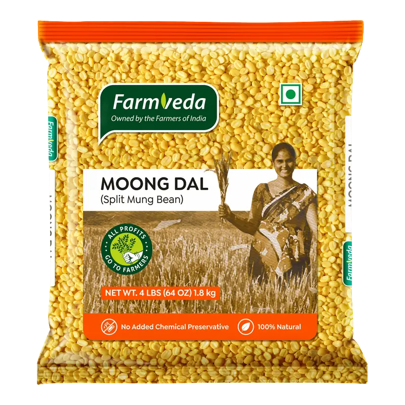 Moong Dal (Split Yellow Mung) — 4 lb