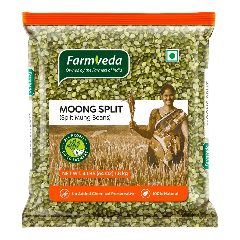 Split Green Moong (Chilka) — 4 lb