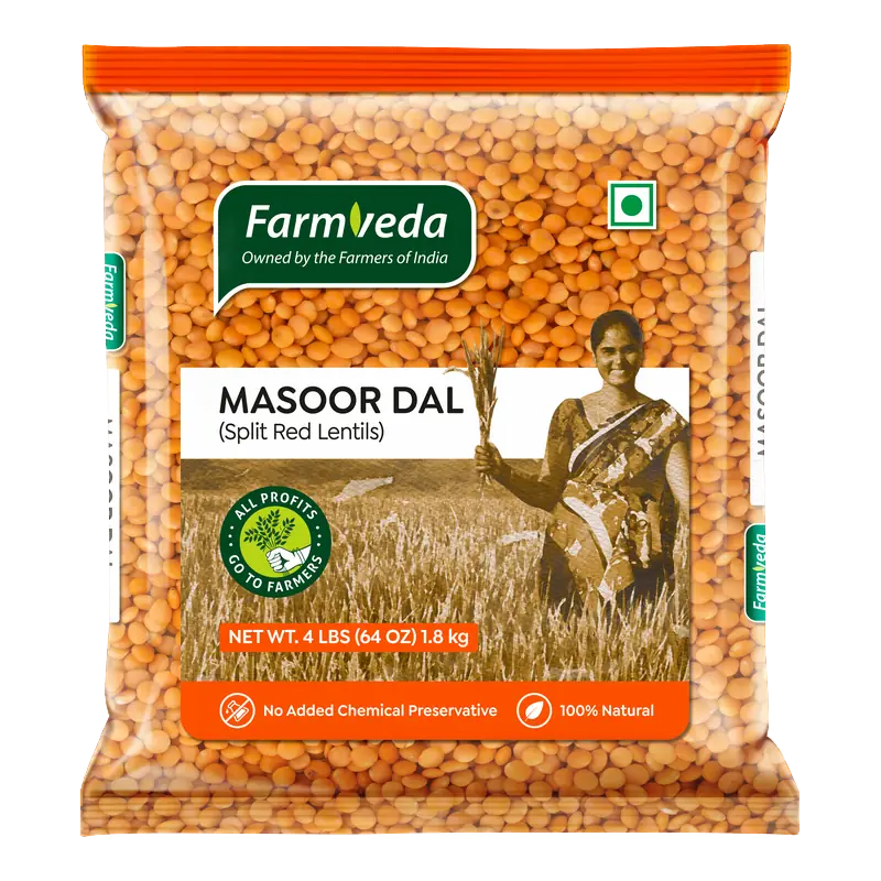Masoor Dal (Red Lentils) — 4 lb