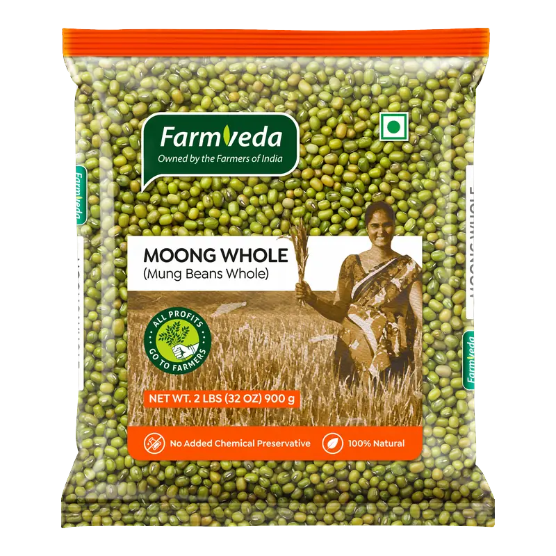 Whole Green Moong — 2 lb