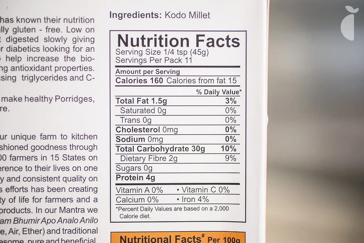 Ancient Grain Millet Kodo — 500 g