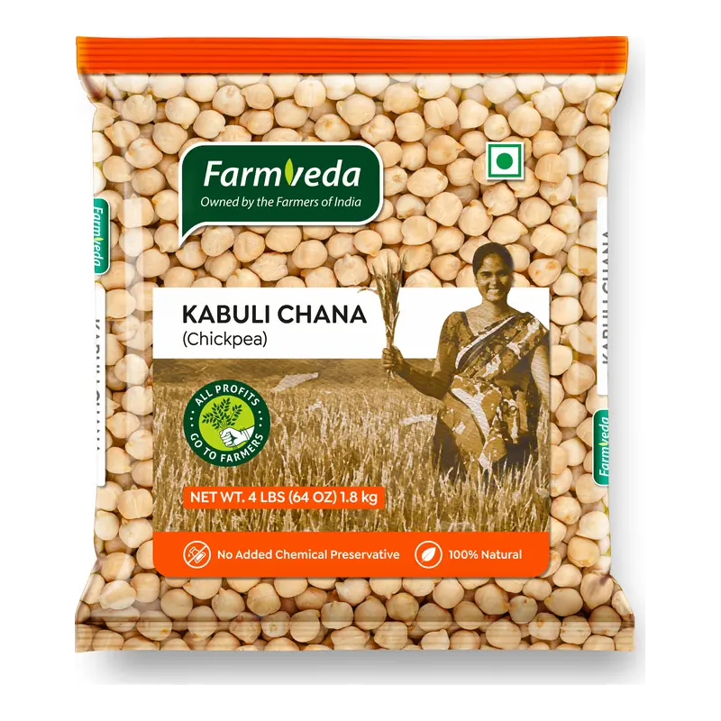 Kabuli Chana (White Chickpeas) — 4 lb