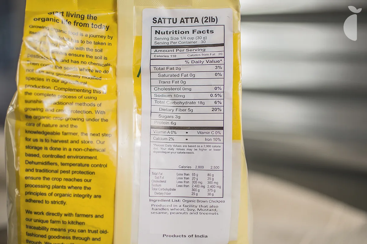 Flour Chickpea Roasted Sattu — 2 lb