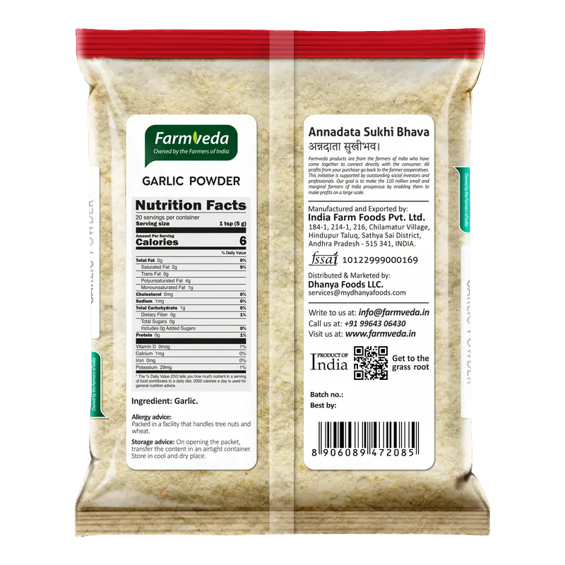 Garlic Powder — 3.5 oz (100 g)