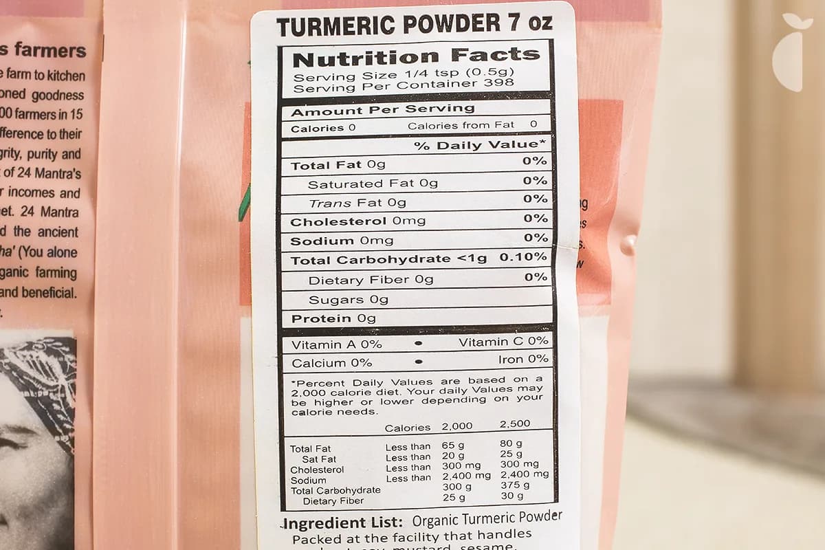 Powder Tumeric — 7 oz