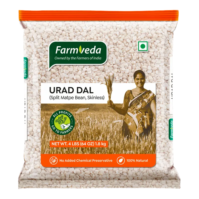 Urad Dal (Split Black Gram) — 4 lb