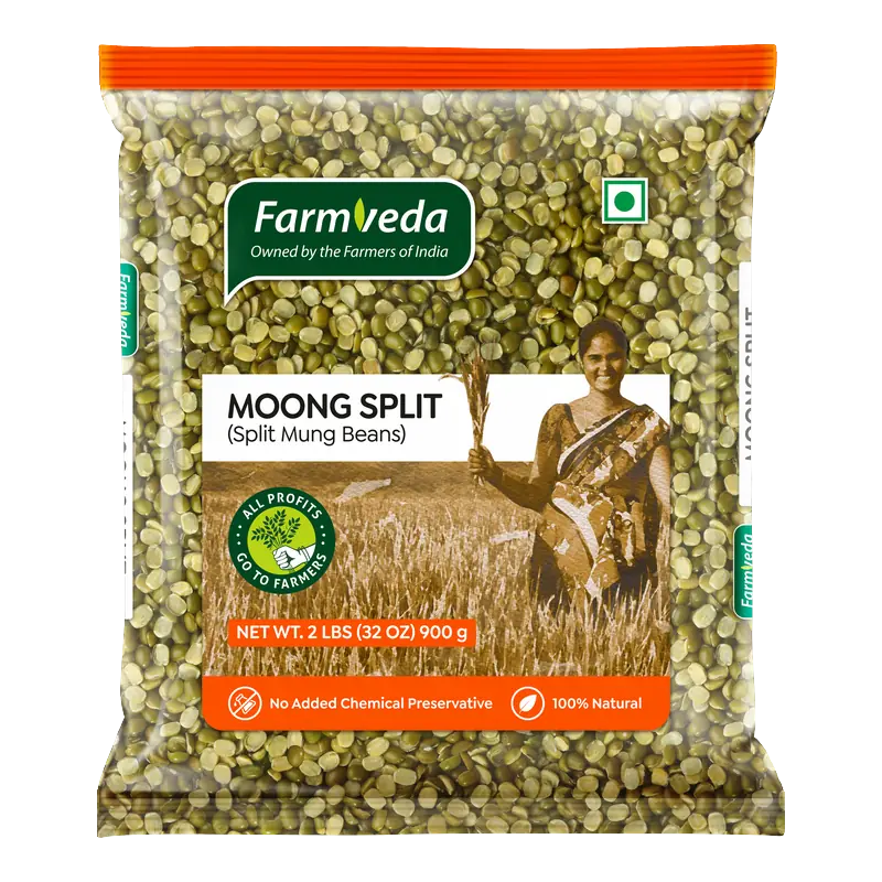 Split Green Moong (Chilka) — 2 lb