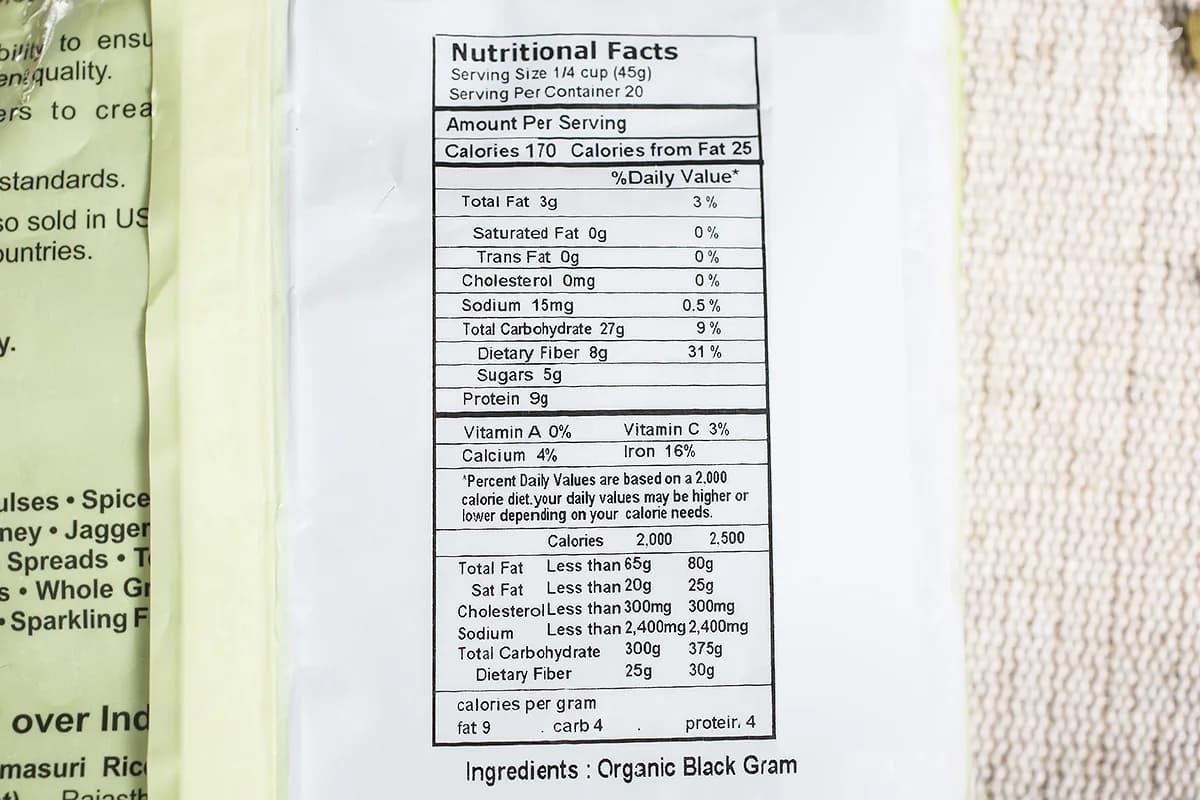 Black Urad — 2 lb