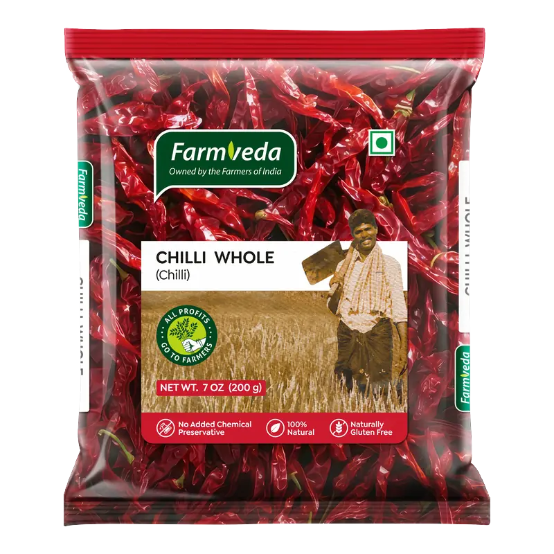 Whole Red Chilli — 7 oz (200 g)