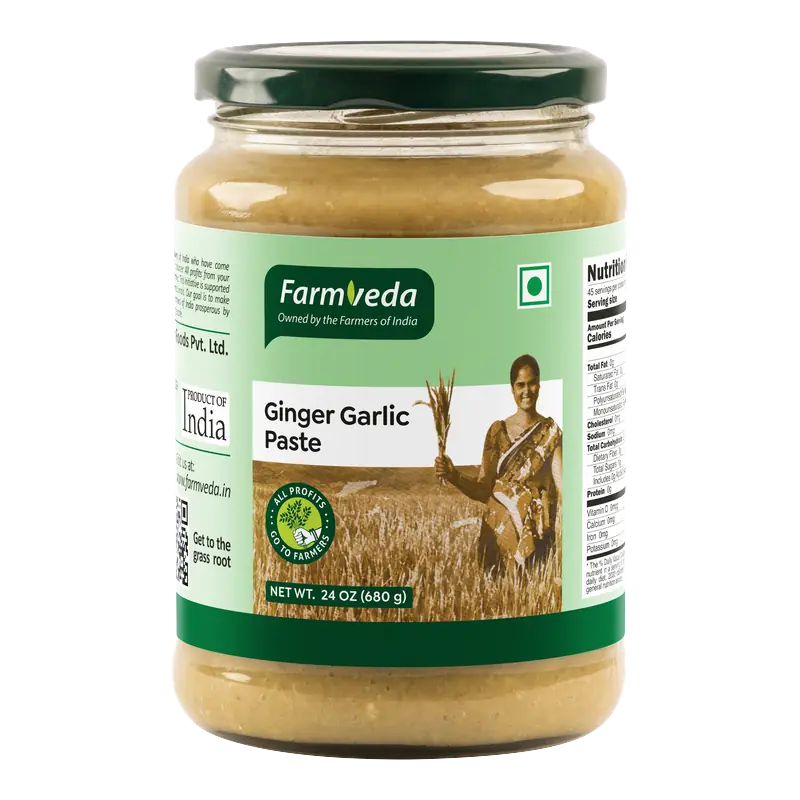 Ginger Garlic Paste — 24 oz (680 g)