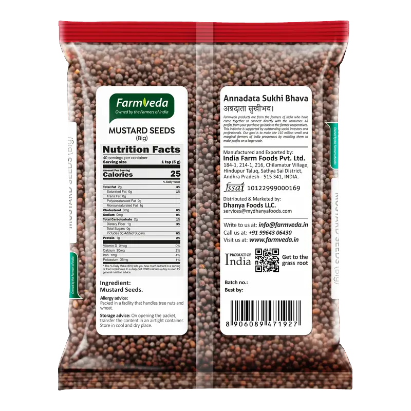 Mustard Seeds (Rai) — Big