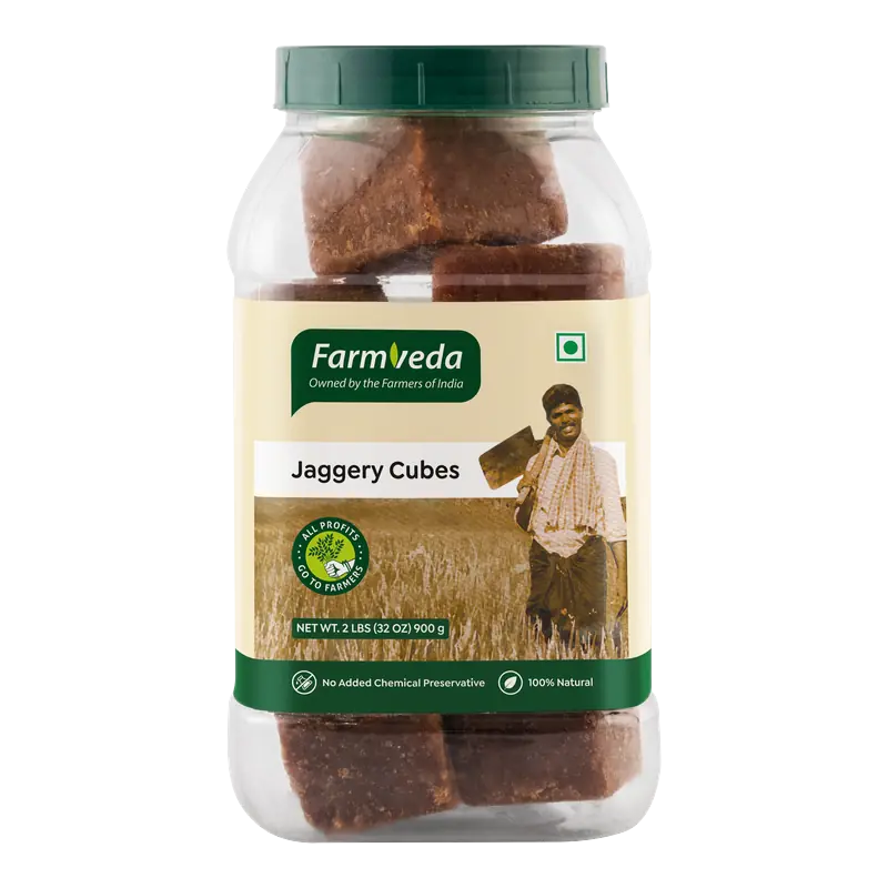 Jaggery Cubes — 2 lb (900 g)