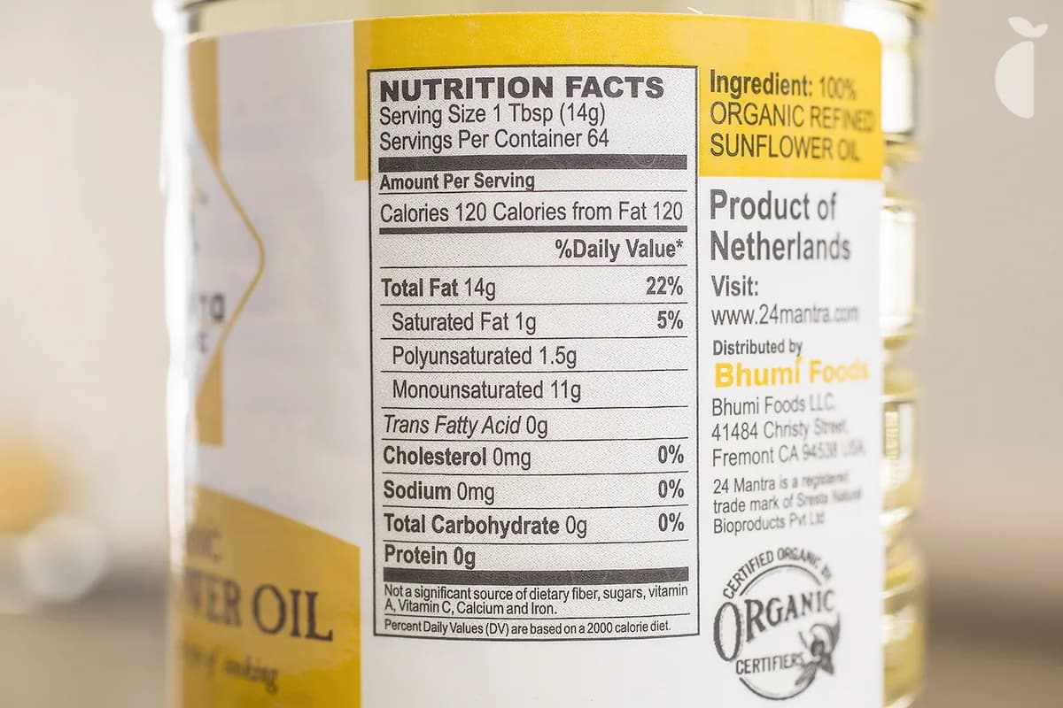 Oil Sunflower — 32 oz
